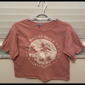 Malibu Beach CA Crop